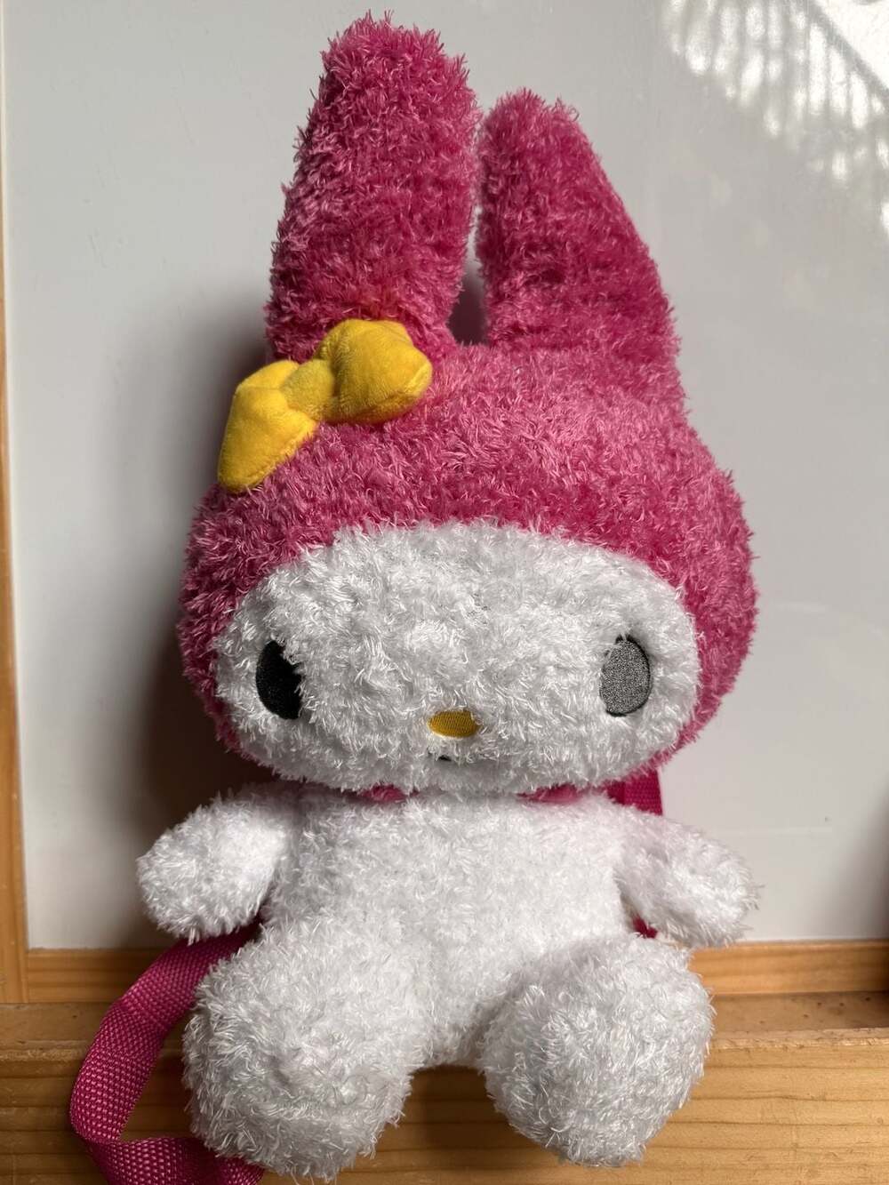 Sanrio My Melody Feather Plush Backpack